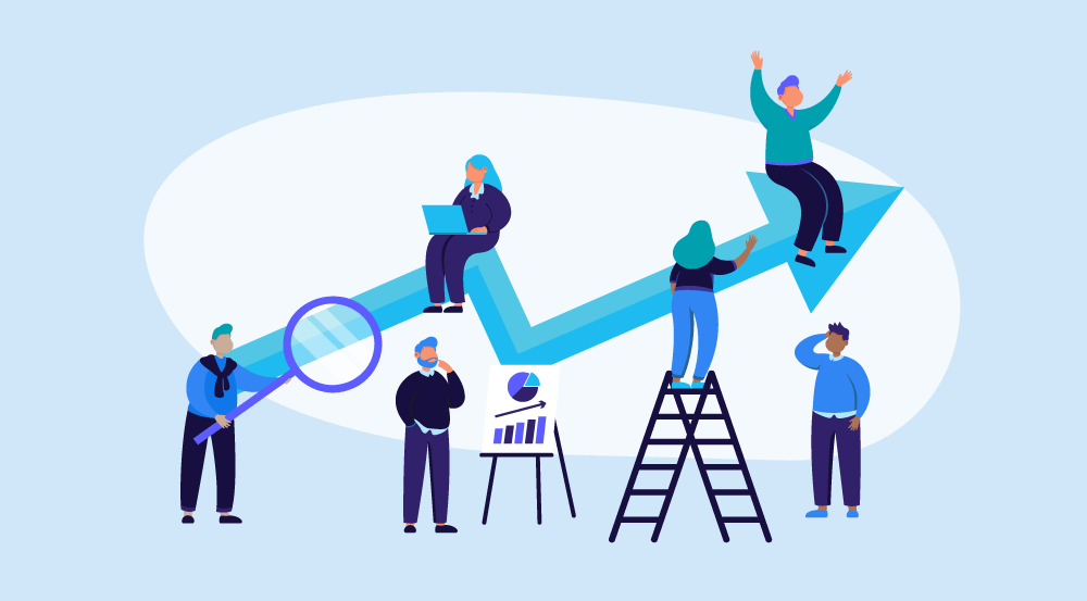 Image of a team learning